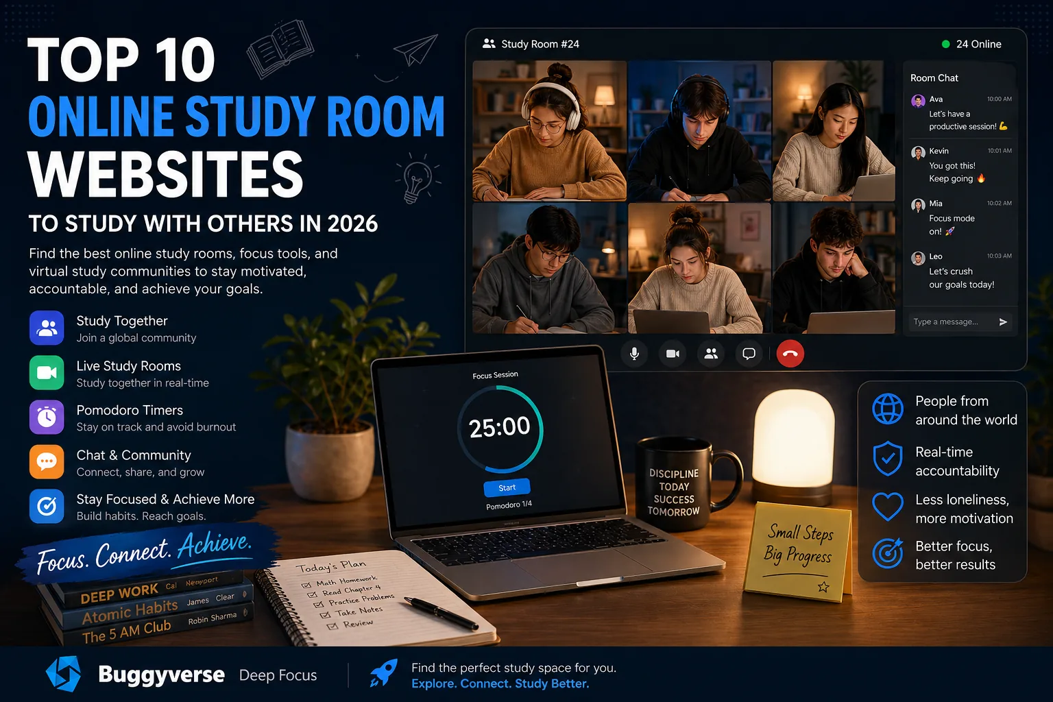 Top 10 study sites in 2026