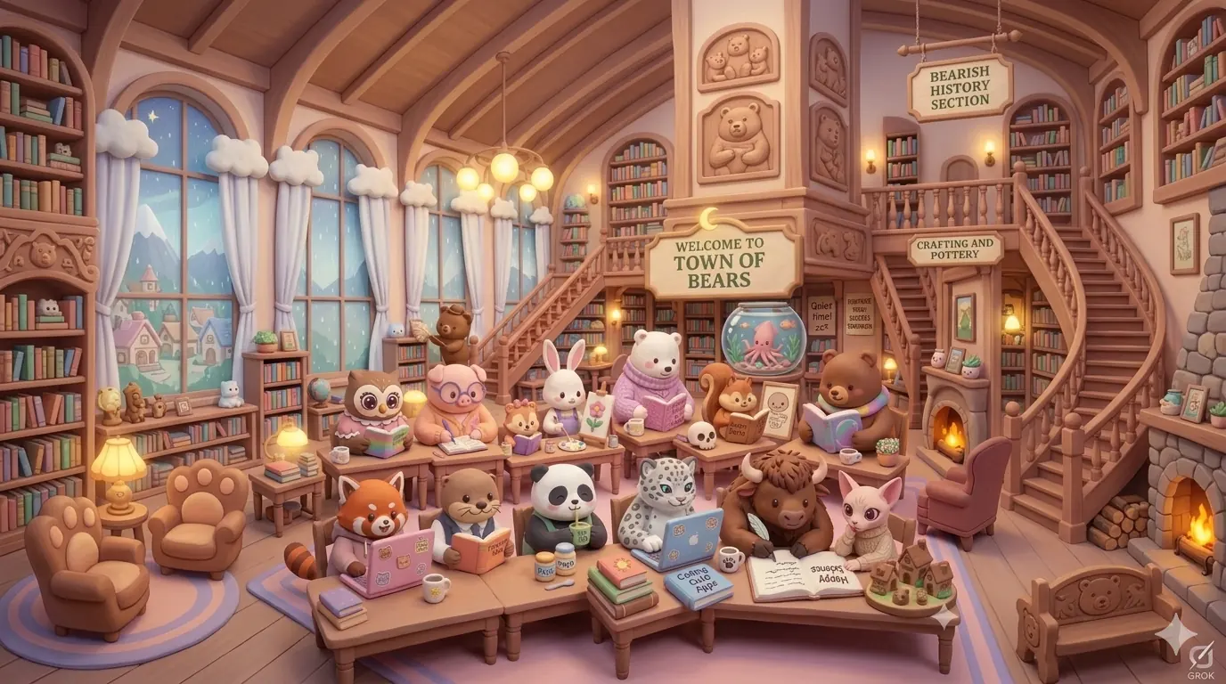 🐻‍❄️🐨TOWN OF BEARS🐻🐼